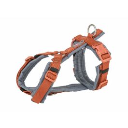 Arnés para Perro Trixie Premium Trekking Naranja Grafito S