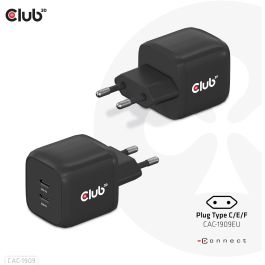 Club3D Ladegerät 2xUSB Typ C PD 45W. GaN retail Precio: 54.68999987. SKU: B1CLTQ5QVB