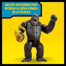Famosa Gxx Figura de Acción Giant King Kong Articulada 28 cm con Múltiples Puntos de Articulación y Accesorios, para Niños +3 Años