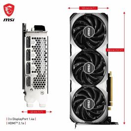 Tarjeta Gráfica MSI VGAMISNVDM216 GEFORCE RTX 4070 RTX 4070 SUPER 12 GB GDDR6 GDDR6X