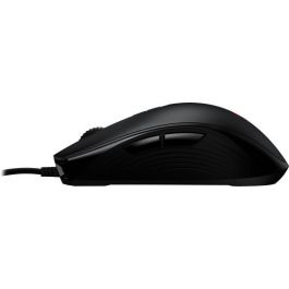 HyperX Ratón Gaming Pulsefire Core 4P4F8AA Óptico Negro 6200 DPI 7 Botones Programables RGB