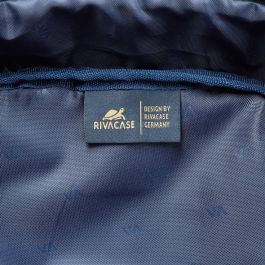 Rivacase 8425 Mochila ECO para MacBook Pro 16 y Portátiles 14" - Negro, Tela/Neopreno/Poliéster con Protección