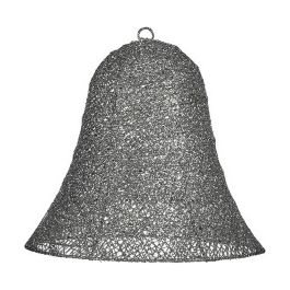 Adorno Navideño Gris Campana Metal Plástico Precio: 2.50000036. SKU: B18HWHL5TW