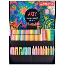 Stabilo Set Creativo Arty Pastel Estuche 50 Ud C-Surtidos, Marcadores, Lápices de Colores y Rotuladores en Tonos Pastel Precio: 45.59000006. SKU: B1ENJYN2ZQ