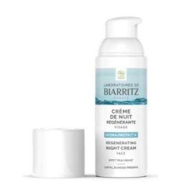 BIARRITZ Hydra Protect+ Crema De Noche Regeneradora 24h Hidratación Intensa Todo Tipo de Piel Vegana 50ml Precio: 22.68999986. SKU: B184YJTW9X