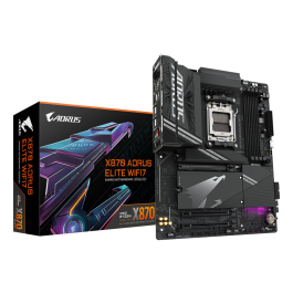 GIGABYTE X870 AORUS ELITE WIFI7 Placa Base - Compatible AMD Ryzen 9000, DDR5 8000MHz, 3xPCIe 5.0, Wi-Fi 7, LAN 2.5GbE, USB 4 Precio: 309.50000004. SKU: B17M47DWJR