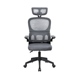 Mars Gaming Silla Ergonómica MGC-ERGOPRO Gris Transpirable Soporte Lumbar Ajustable Profesional y Gaming Comodidad Avanzada