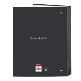 Safta Carpeta de Anillas Folio Cartón Forrado Real Madrid 1ª Equipación 2025-2026 con 4 Anillas Mixtas de 25 mm Safta Carpeta de Anillas Folio Cartón Forrado Real Madrid 1ª Equipación 2025-2026 con 4 Anillas Mixtas de 25 mm