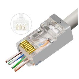 MicroConnect Conector modular FTP CAT6a RJ45 de fácil conexión, paquete de 50 unidades Precio: 16.50000044. SKU: B1GBN7TCJY