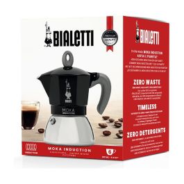 Bialetti Cafetera Italiana Inducción Moka 6 Tazas BIA8006363029094