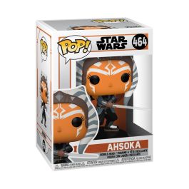 Funko Pop Star Wars The Mandalorian Ahsoka con Sables - Figura de Vinilo de 9 cm con Caja Original Funko Pop Star Wars The Mandalorian Ahsoka con Sables - Figura de Vinilo de 9 cm con Caja Original