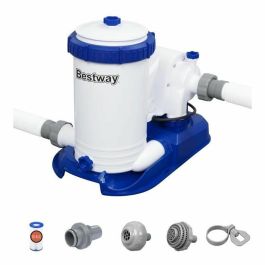 BESTWAY - Bomba de filtración - Filtro de cartucho 9.463 L/h - Cartucho tipo IV - 350W