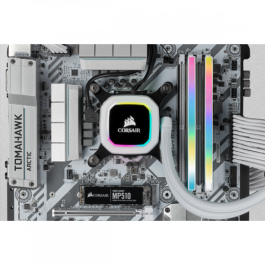 Memoria para PC CORSAIR DDR4 - VENGEANCE RGB PRO 16GB (2x8GB) - 3600Mhz - CAS 18 - Blanco (CMH16GX4M2D3600C18W)