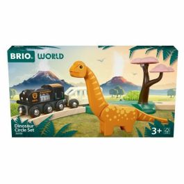 Brio World 7312350360981 Set de Juego de Tren con Temática Dinosaurios para Niños Recomendado a partir de 3 Años