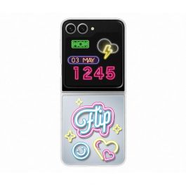 Samsung EF-ZF741CTEGWW Funda Flipsuit para Galaxy Z Flip6 Transparente, Resistente a Golpes y Arañazos (6.7")