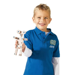 Ses Creative Kit para el joven ebanista Juego de construcción de juguetes Madera a partir de 3 años