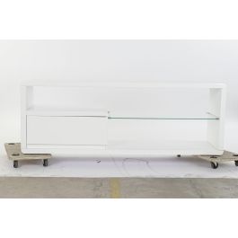 DKD Home Decor Mueble TV Moderno Blanco 140 x 40 x 50 cm