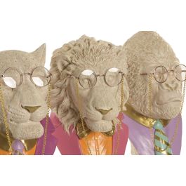 DKD Home Decor Figura Animal Resina Multicolor Dorado 15.5 x 32 x 18 cm (3 Unidades) Precio: 63.6581. SKU: B16HXZJHED