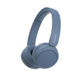 Sony WH-CH520 Auriculares Inalámbricos Diadema con Micrófono, Bluetooth 5.2, 50h Batería, Conectividad Multipunto, Azules