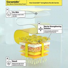 Dr.Jart+ CERAMIDIN Crema Hidratante Piel Protección 50 ml con 5 Ceramidas y Pantenol para Piel Seca