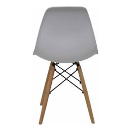 Piqueras y Crespo Pack de 4 Sillas Priego Blanco - Madera y Metal Piqueras y Crespo Pack de 4 Sillas Priego Blanco - Madera y Metal