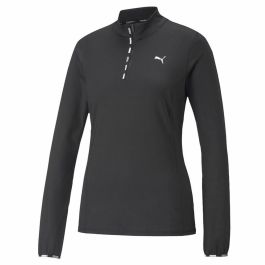 Camiseta de Manga Larga Mujer Puma Strong 1/4 Zip Negro Precio: 39.88999982. SKU: S64121068