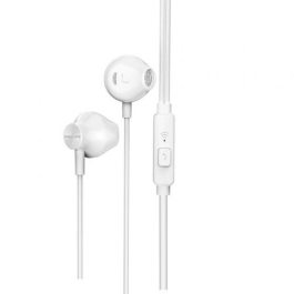 Philips Auriculares Intrauditivos TAUE101WT/ Micrófono, Jack 3.5, Blancos
