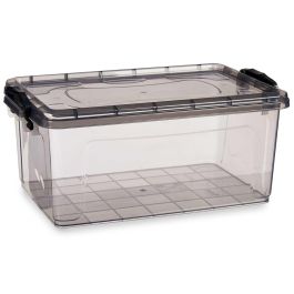 Caja Plastico Ordenacion Antracita 13,7L Kipit 27X18CM (12 Unidades) Caja Plastico Ordenacion Antracita 13,7L Kipit 27X18CM (12 Unidades)