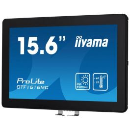 iiyama OTF1616MC-B1 pantalla de señalización Pantalla plana para señalización digital 39,6 cm (15.6") LCD 1100 cd / m² Full HD Negro Pantalla táctil iiyama OTF1616MC-B1 pantalla de señalización Pantalla plana para señalización digital 39,6 cm (15.6") LCD 1100 cd / m² Full HD Negro Pantalla táctil