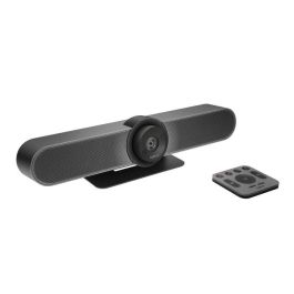 Logitech 960-001102 Sistema de Videoconferencia MeetUp 4K Ultra HD Campo de Visión 113º Zoom 5x para Salas Pequeñas con RightSound RightSight
