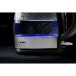 Domo DO9218WK Hervidor de Cristal 1,2 L 2200 W Base Giratoria Jarra de Cristal