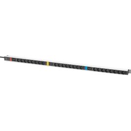 Digitus PDU IT Básica Trifásica Vertical 16A, 24x C13, 3x C19, Cable 3m IEC 60309, 0U Aluminio Negro Precio: 181.99000039. SKU: B19YZMERF2
