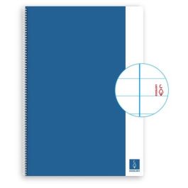 Bloc Escolofi Basic Tapa Dura A4 80H Horizontal 80G Con Margen Azul 5 unidades Precio: 22.49999961. SKU: B1J6BPZ7X7