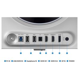 Samsung S27DG600SU 27" OLED QHD 360Hz 0,03ms Plata