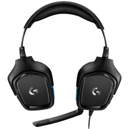 Logitech Auriculares Gaming G432 con Micrófono, USB 2.0, Jack 3.5mm, Negros