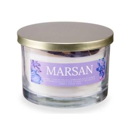 Vela Vaso con Tapa Dorada Violeta y Ámbar Acorde 12.5x8.6x12.5 cm (6 Unidades) Vela Vaso con Tapa Dorada Violeta y Ámbar Acorde 12.5x8.6x12.5 cm (6 Unidades)