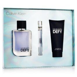 Set de Perfume Hombre Calvin Klein Defy 3 Piezas