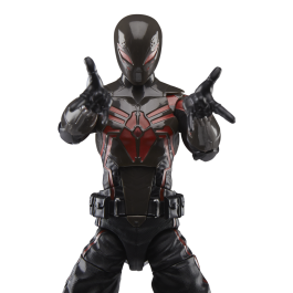Hasbro Marvel Legends Series Figura de Acción Miles Morales Spider-Man Brooklyn 2099, Videojuego Spider-Man 2 Gamerverse, 15 cm, 6 accesorios