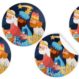 Etiquetas Regalo Adh. Rollo 250 Uds. Redondas Ø 40 Navidad Felices Reyes Precio: 13.50000025. SKU: B15ZVQ9X3B