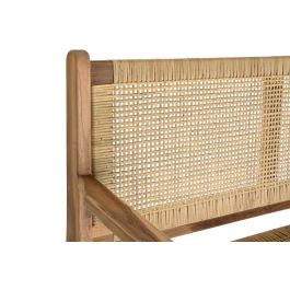 DKD Home Decor Banco Marron Natural 120 x 76 x 68 cm