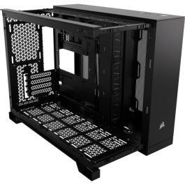 Caja para PC - CORSAIR - 2500X Vidrio Templado Micro ATX de Doble Cámara - Negro