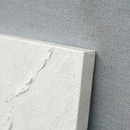 DKD Home Decor Cuadro Moderno Lienzo y Resina Blanco Multicolor 150 x 100 x 3.5 cm