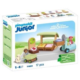 Playmobil 71691 Puesto de Mercado Ecológico y Carretilla Junior con Frutas y Verduras para Niños +12 Meses Precio: 28.69000024. SKU: B13J4CF6XQ