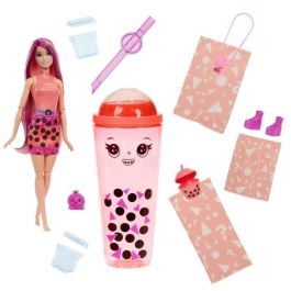 Muñeca perfumada Barbie-Pop Reveal-Bubble Tea Series con accesorios HTJ22