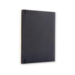 Cuaderno Moleskine Clasico Tapa Blanda 19X25 192H 70Gr. Lisa Con Goma Negra