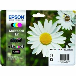 Epson T1806 Multipack Daisy Cartuchos de Tinta Negro / Cian / Magenta / Amarillo Precio: 71.69000014. SKU: S7732741