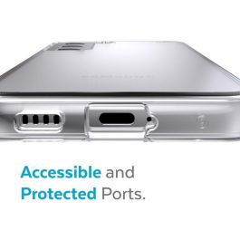 Speck Presidio Perfect-clear Funda Transparente para Samsung Galaxy S22+ con Protección Caídas 4m, Antiamarilleo y Microban Antimicrobiana, QI