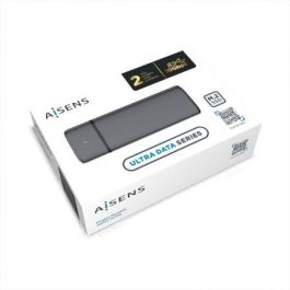 Aisens Caja Externa M.2 NGFF para SSD M.2 SATA/NVME a USB 3.1 Gen 2, Gris - Aluminio, Compatible con 2230/2242/2260/2280 Aisens Caja Externa M.2 NGFF para SSD M.2 SATA/NVME a USB 3.1 Gen 2, Gris - Aluminio, Compatible con 2230/2242/2260/2280