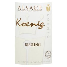 Koenig 2017 Riesling - Vino blanco de Alsacia Cascher