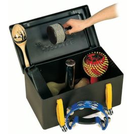 HARDCASE Estuche Rígido para Accesorios de Percusión Profesional (48,3 x 27,9 x 22,9 cm) Protección Duradera